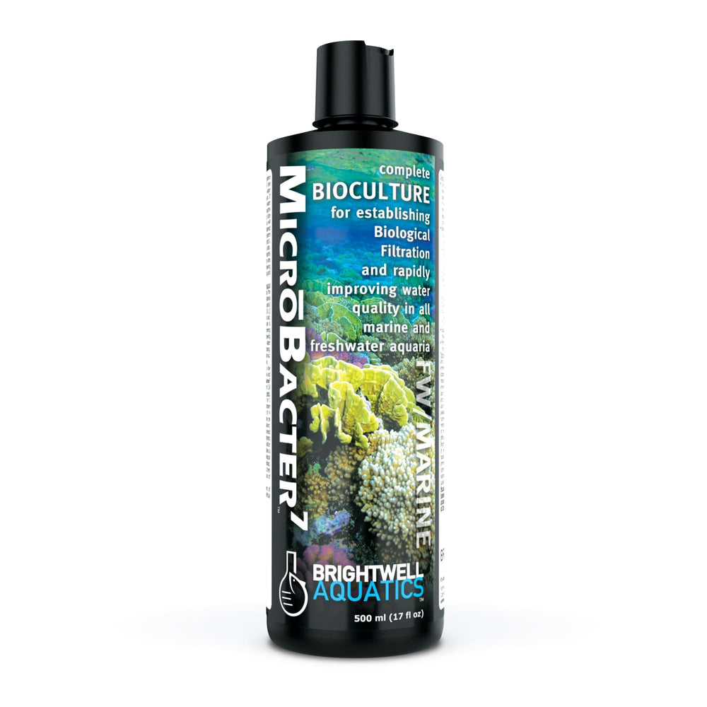Brightwell Aquatics MicroBacter7: envase de biocultura para activar la filtración biológica