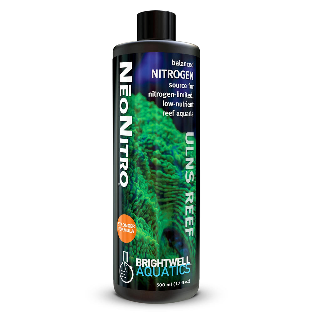 Brightwell NeoNitro botella de suplemento de nitrógeno para arrecifes, mejora la salud de corales