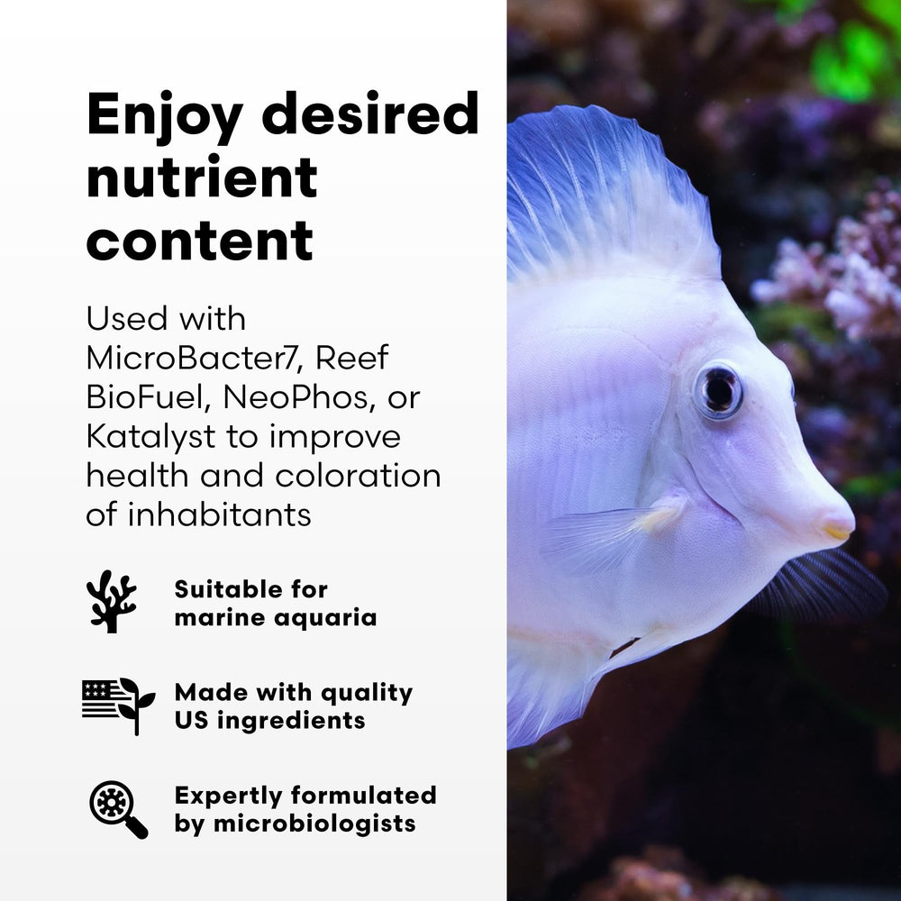NeoNitro Brightwell Aquatics, dosis diaria para equilibrar nutrientes.