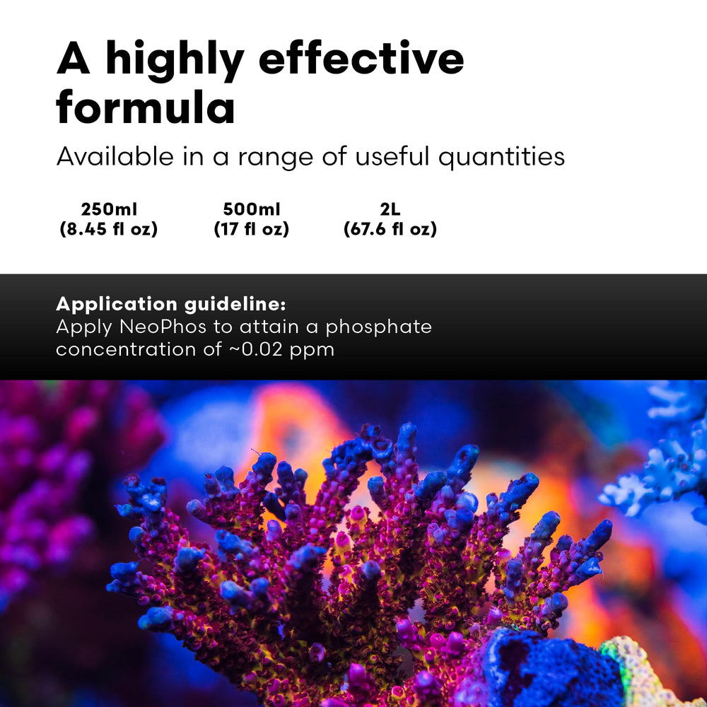 Niveles de fosforo y nitrato estables con NeoPhos en ULNS.