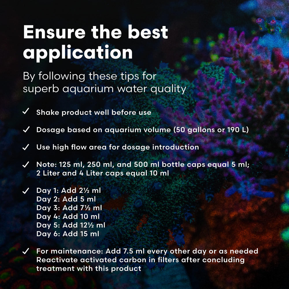 Brightwell Aquatics Razor Marine ofrece limpieza lenta para evitar cambios bruscos