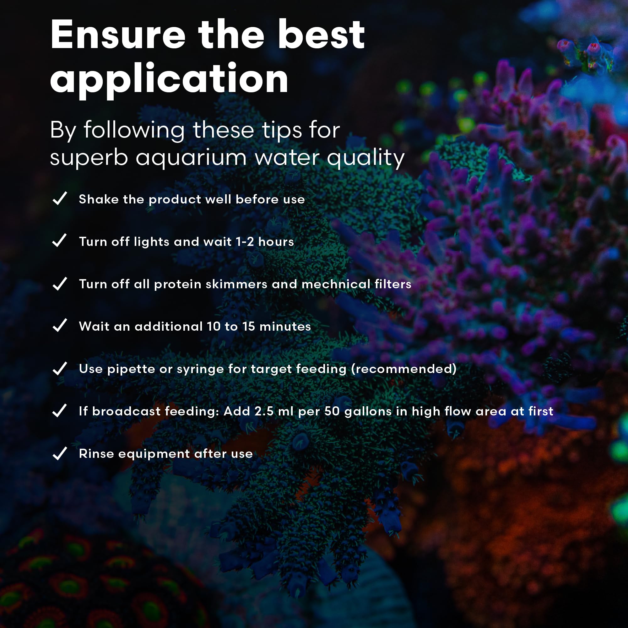 Brightwell Aquatics Reef Snow, hecho en Estados Unidos con estándares de calidad