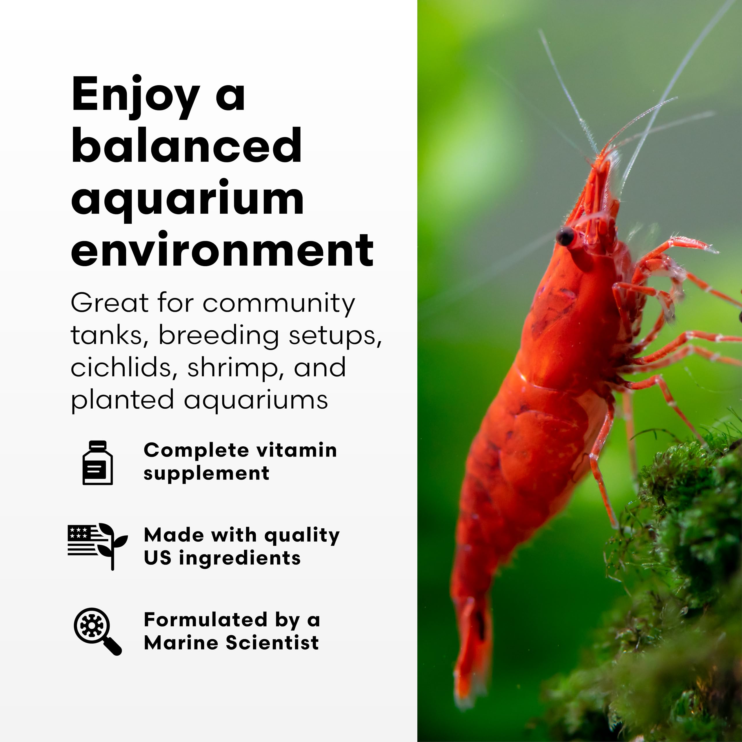 Vitamarin F remojo-alimentos para enriquecer alimentos deficientes en vitaminas para peces.