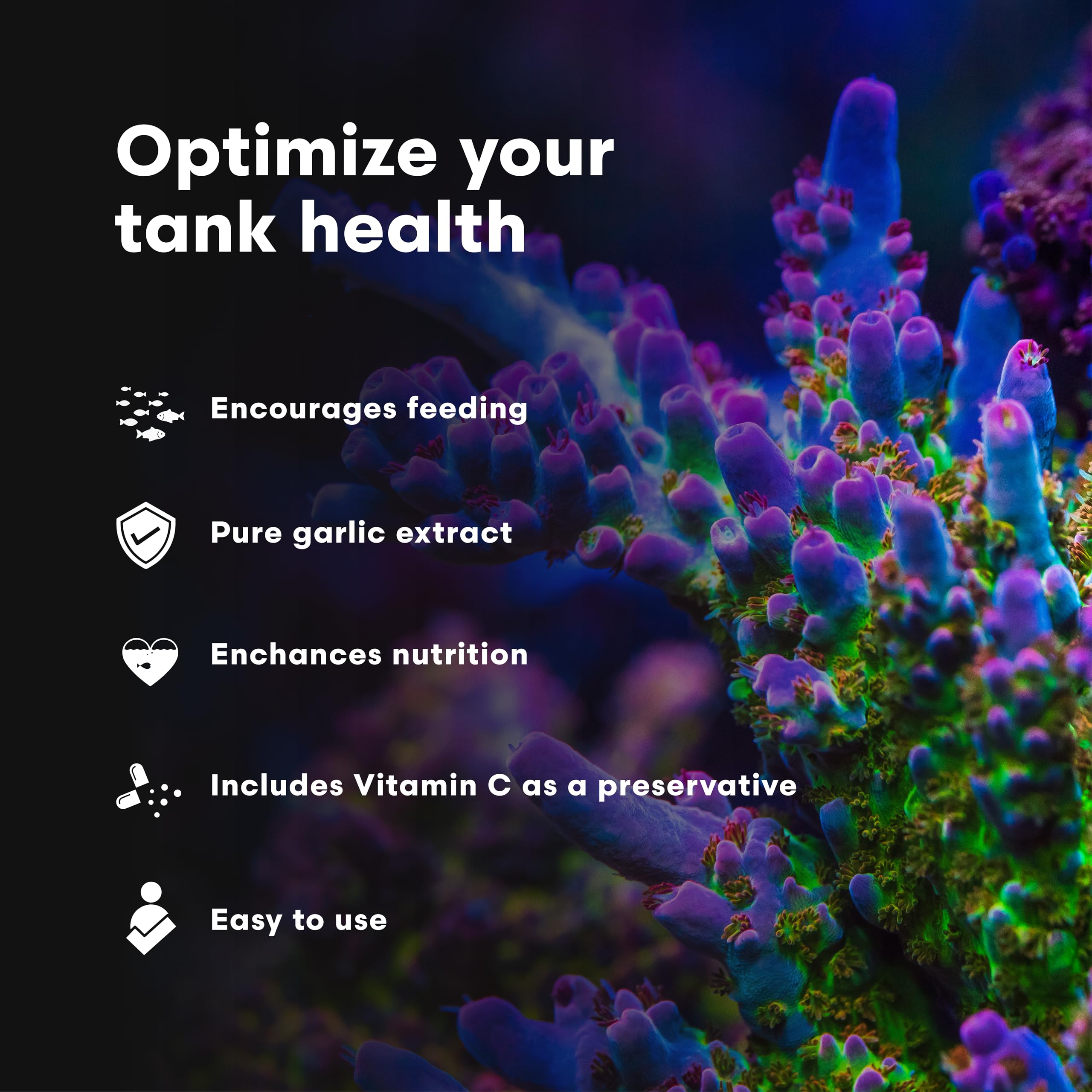 Brightwell Aquatics GarlicPower: aplicación en agua del acuario para apoyar la ingesta