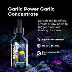 Brightwell Aquatics GarlicPower: gotas de ajo para enriquecer el alimento del acuario