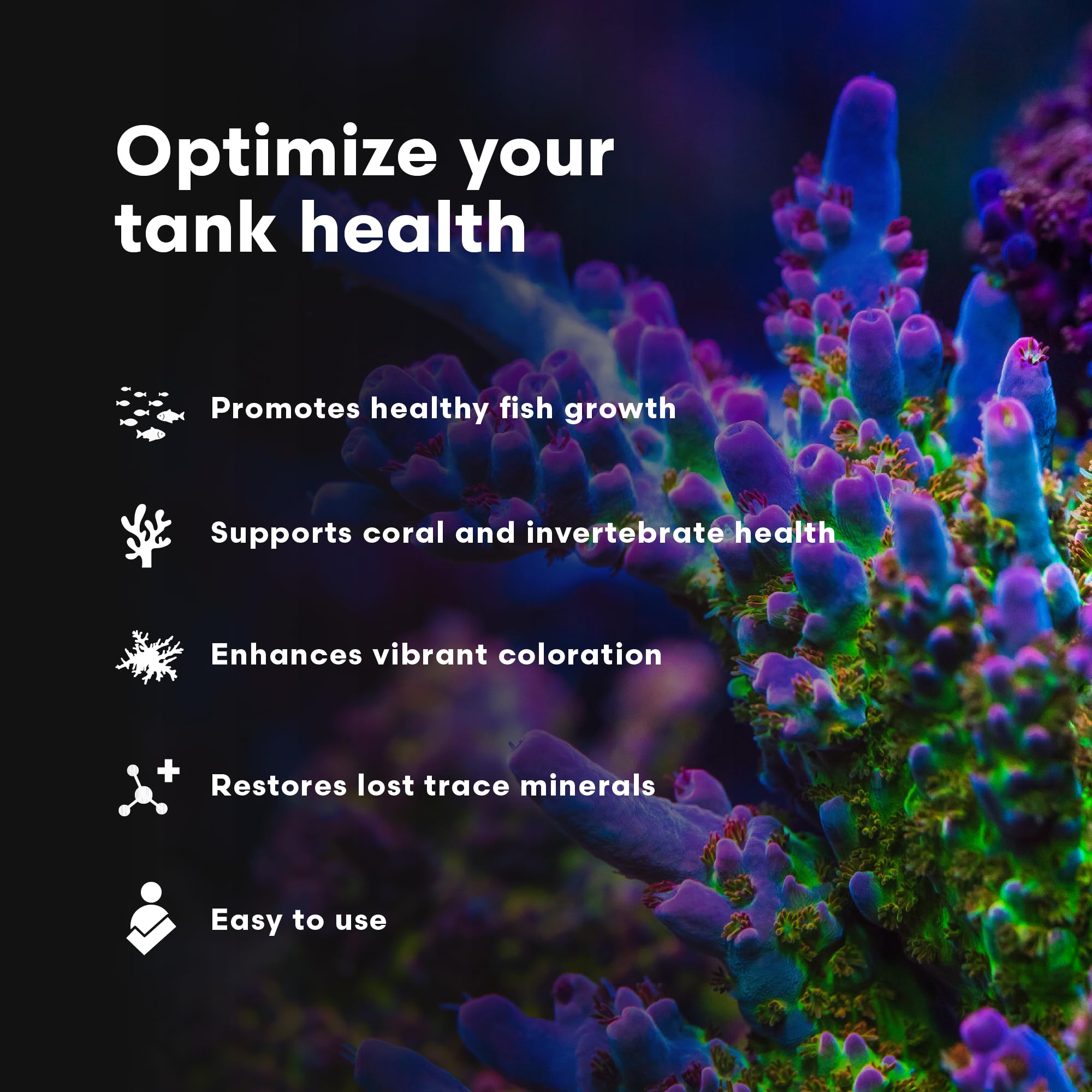 Brightwell Aquatics Rēplenish, fórmula-marina-29-elementos: equilibrio químico estable