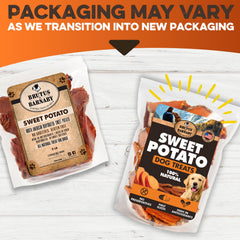 BRUTUS & BARNABY, etiqueta EE. UU., patata dulce natural para perros sensiblemente digestivos.