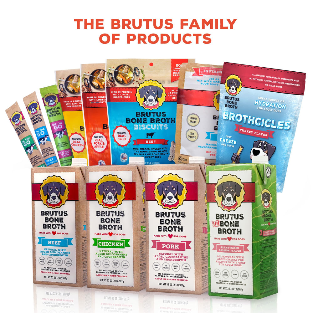 Brutus Broth servir-seco-o-humedo: versátil para comidas diarias