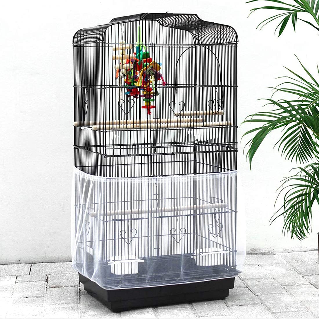 BSBMIEQM instalación rápida con cordón ajustable para jaulas grandes
