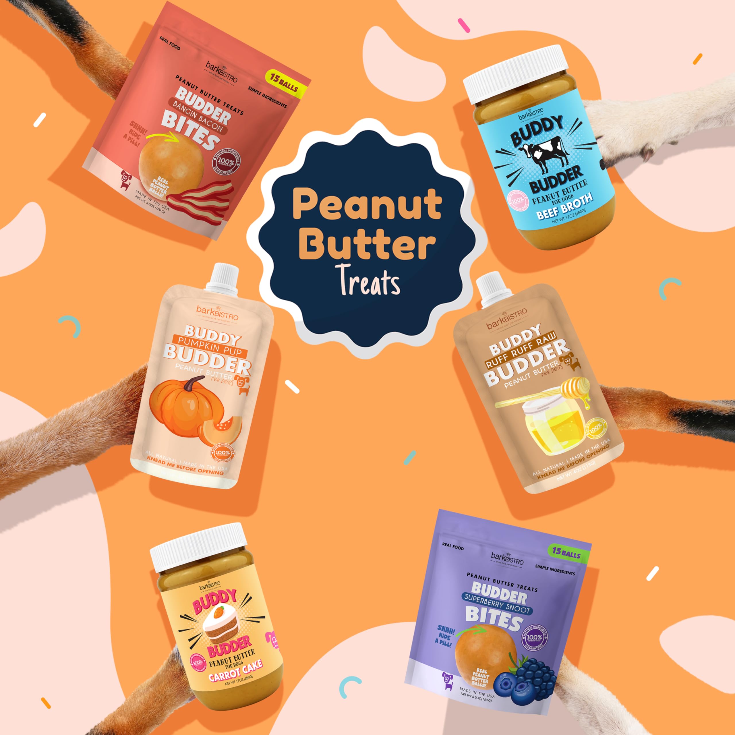 Emballage pratique de 17oz pour un usage quotidien avec Buddy Budder