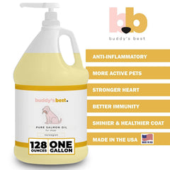 Dispenser con bomba de Buddy’s Best, dosifica fácilmente en la comida diaria