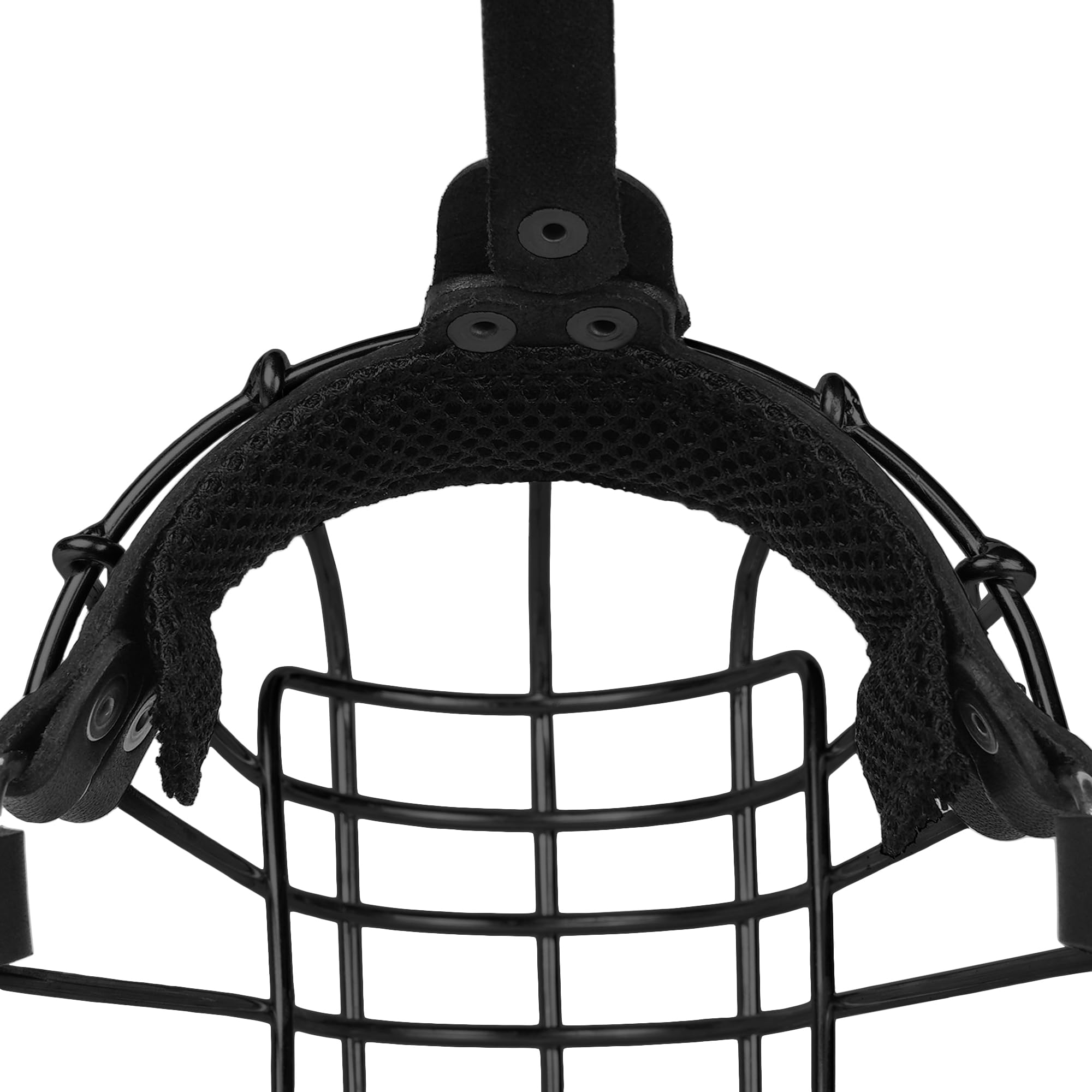 Color negro del bozal BUDKAS combina con cualquier accesorio.