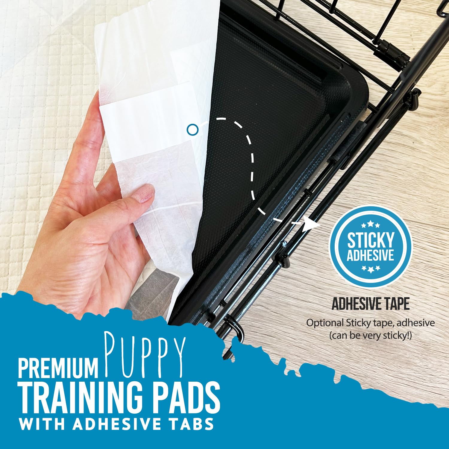 Base impermeable Bulldogology protege suelos y alfombras.