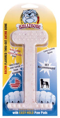 Bullibone hueso nylon dental con sabor a tocino para higiene bucal