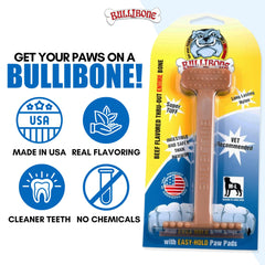 Bullibone prise-main-ergonomique: prise confortable pour petites races et mâchoires