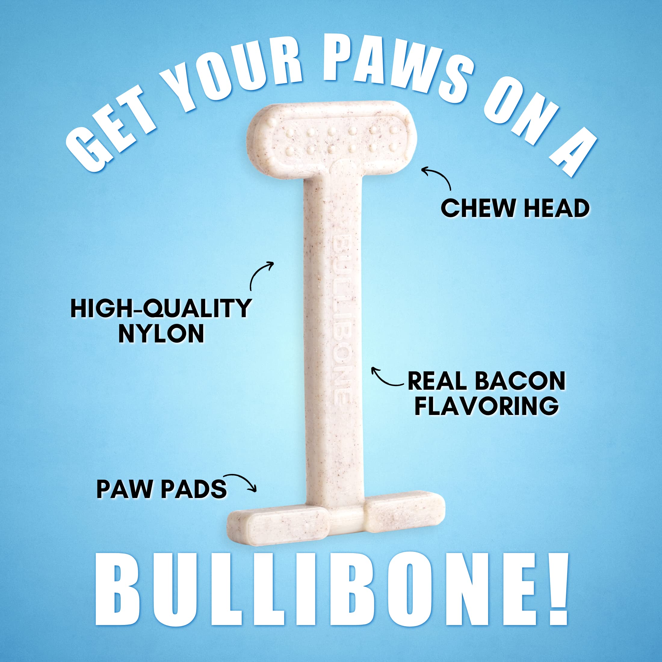 Bullibone texture dentaire stimule les gencives et procure une mastication agréable.