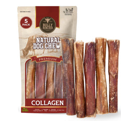 Bully Bunches colágeno envuelto en palito de carne de seis pulgadas para masticar.