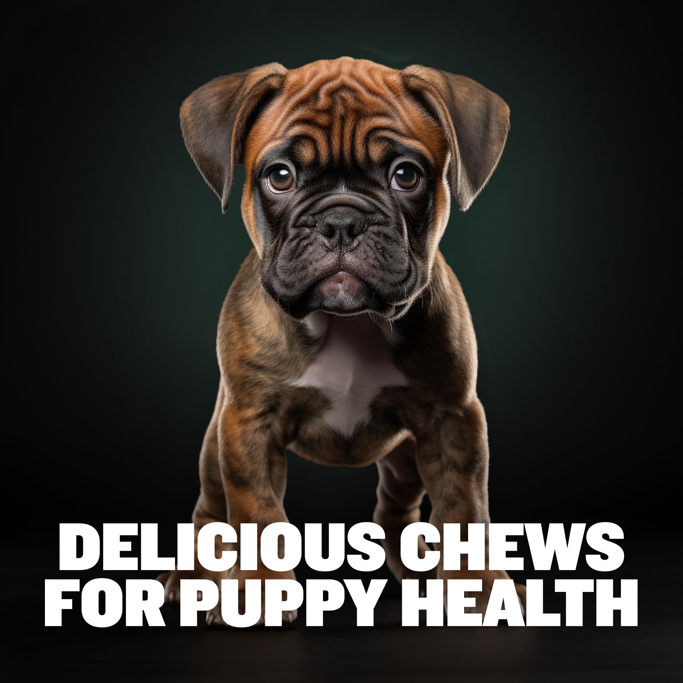 Bully Max 2-en-1 toppers para la comida de cachorros.