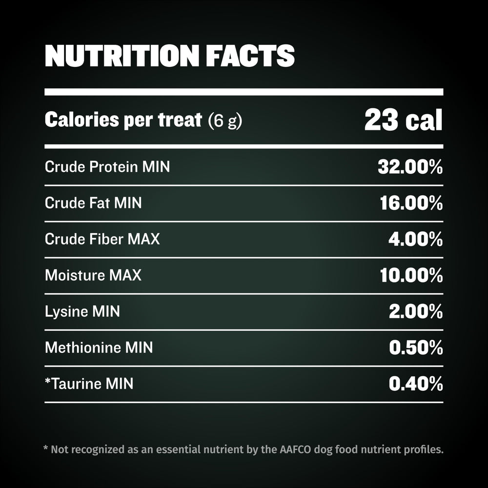 Ideal como premio de entrenamiento Bully Max o nutricion diaria.