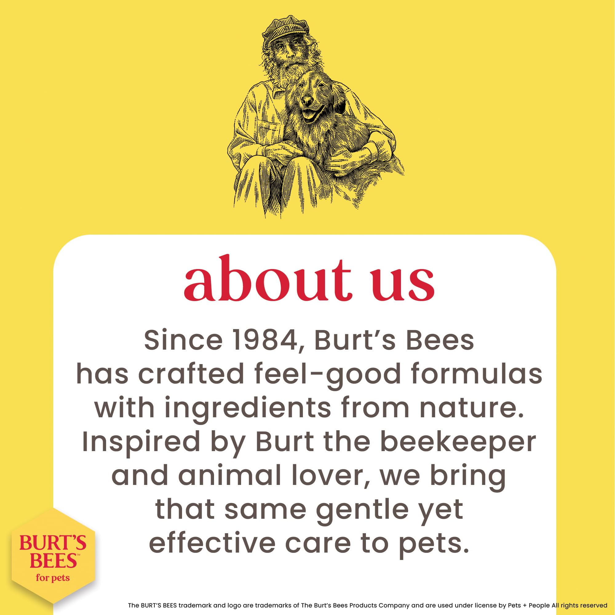 BURT'S BEES FOR PETS: ideal para uso durante viajes o tras actividades