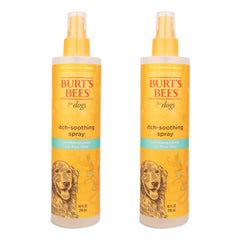 Spray anti-démangeaisons BURT'S BEES FOR PETS sur bouteille, prêt à l'emploi pour usage rapide.