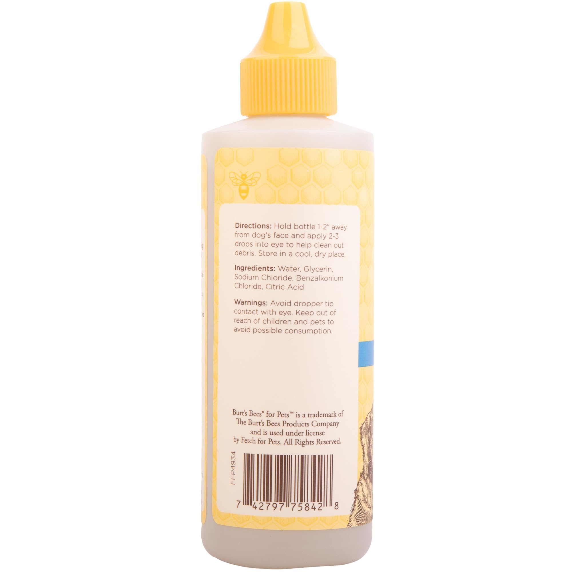 BURT'S BEES FOR PETS - tamaño compacto de cuatro onzas para casa o viaje.