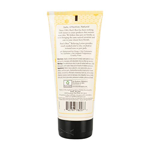 Aplicación crema-patas-nariz Burt's Bees para Mascotas, crema suave y reparadora