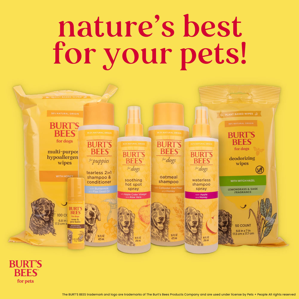 Producido en Estados Unidos, Burt's Bees para Mascotas