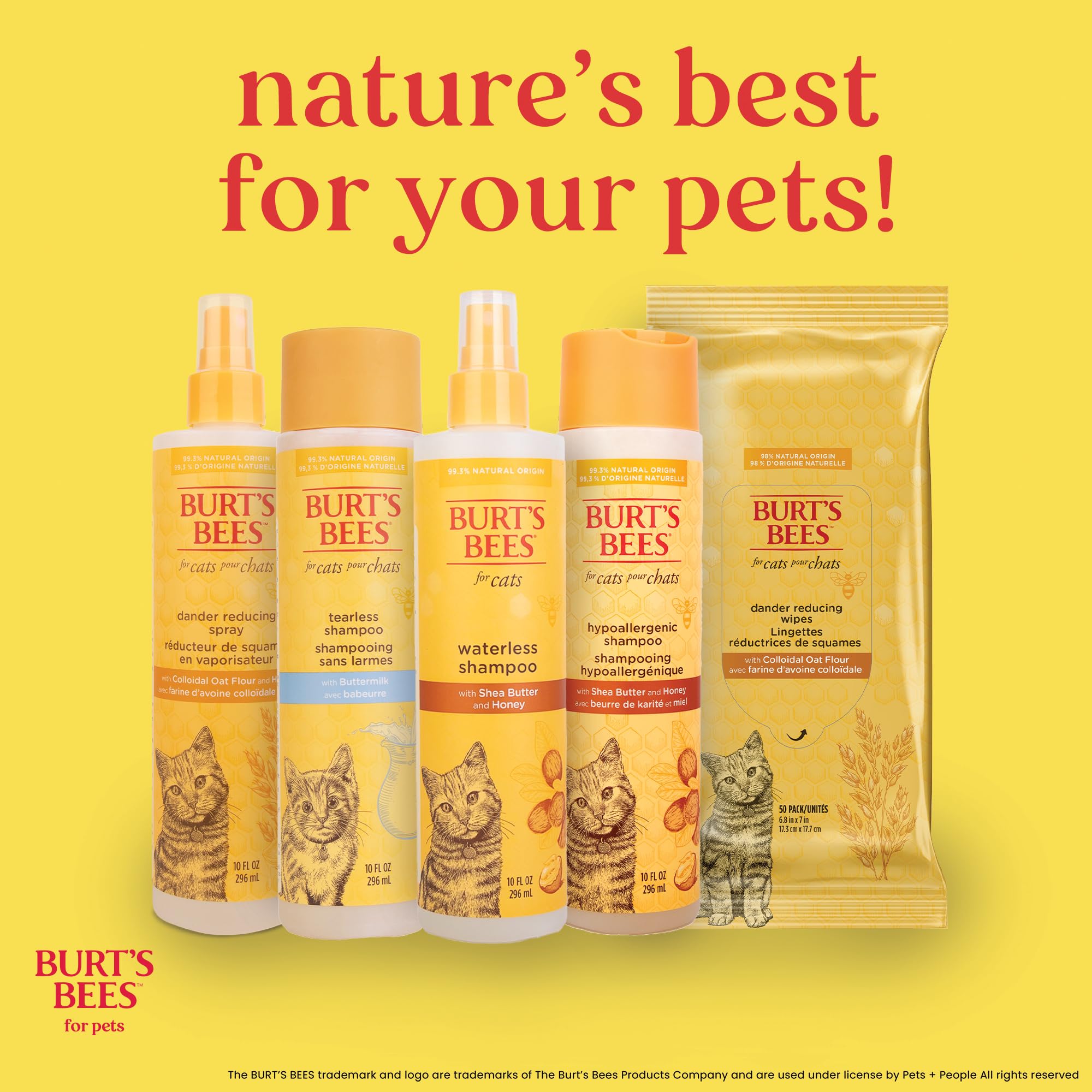 BURT'S BEES FOR PETS: uso cómodo en casa para grooming diario