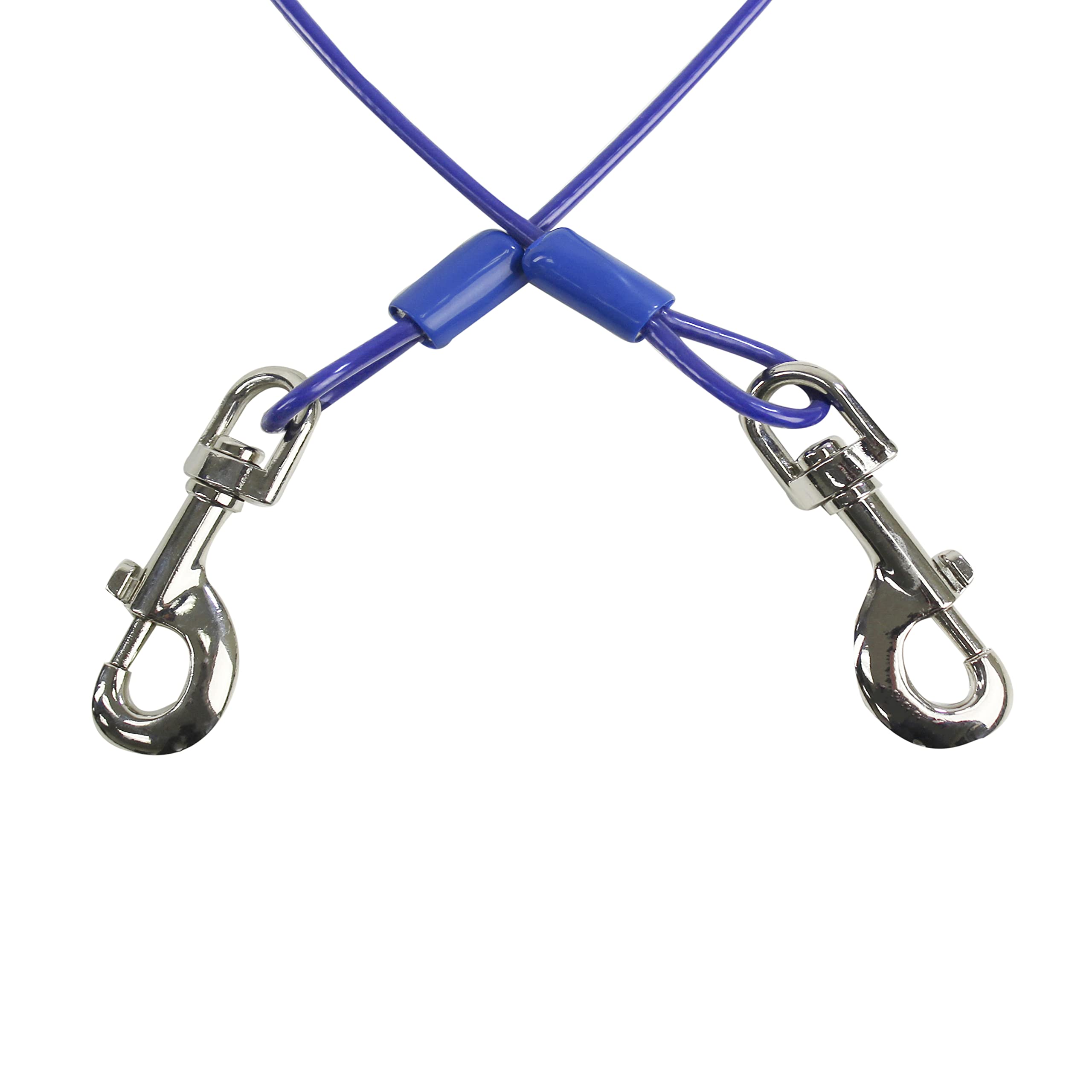 BV Cable de sujeción para perros en exteriores con protección anticorrosión