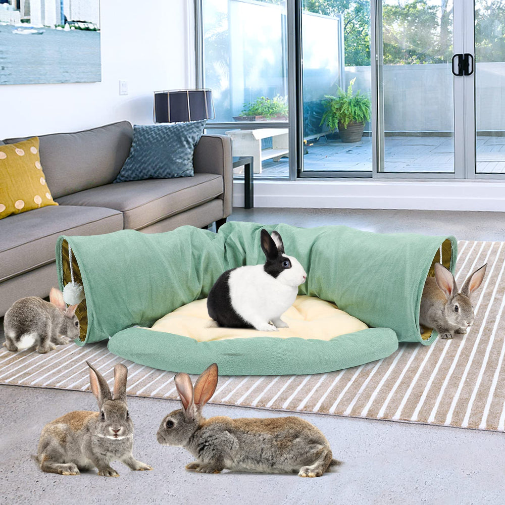 BWOGUE Bunny Tunnel Bed uso versatil para dormir jugar y esconderse
