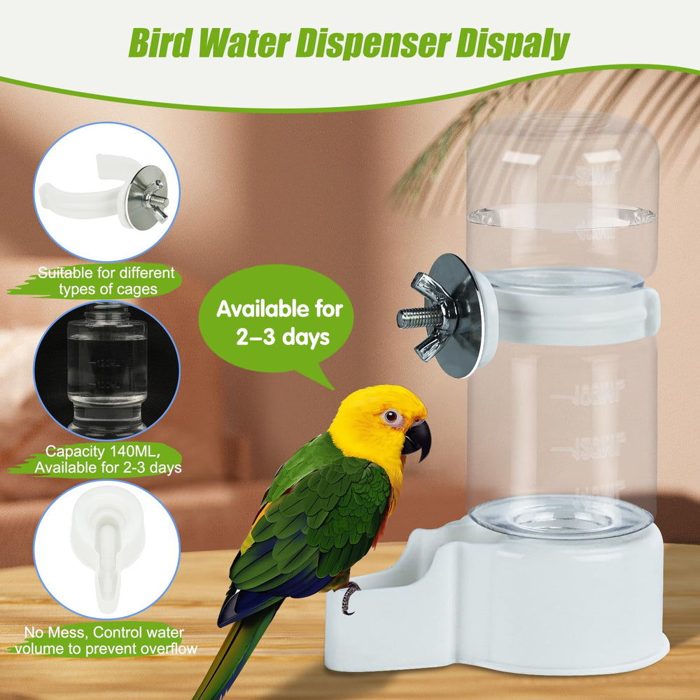BWOGUE dispensador de agua automático interior con lectura de nivel, facilita rellenar.