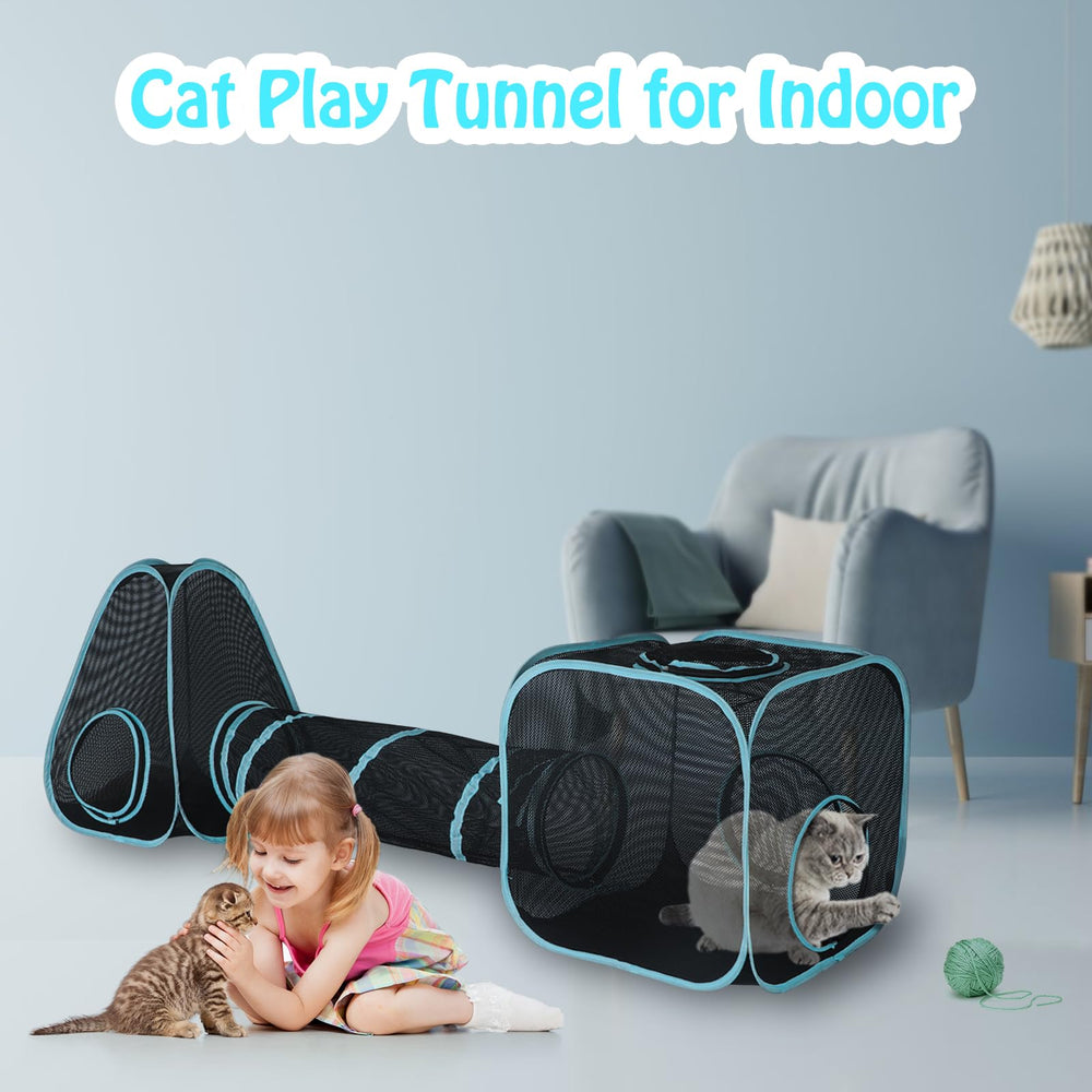 BWOGUE Gato Exterior Malla 360: protección contra insectos al aire libre