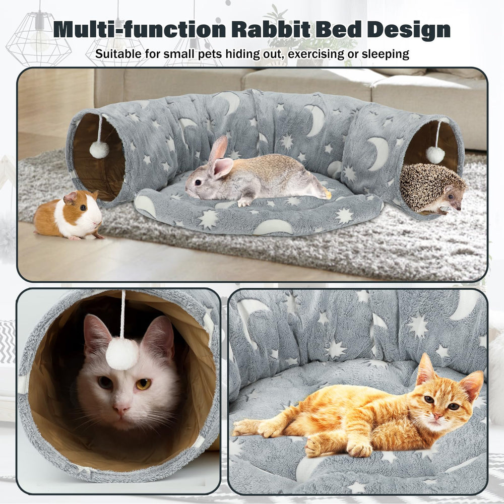 BWOGUE tunel-para-gatos-pequenos: espacio seguro para descanso y juego.