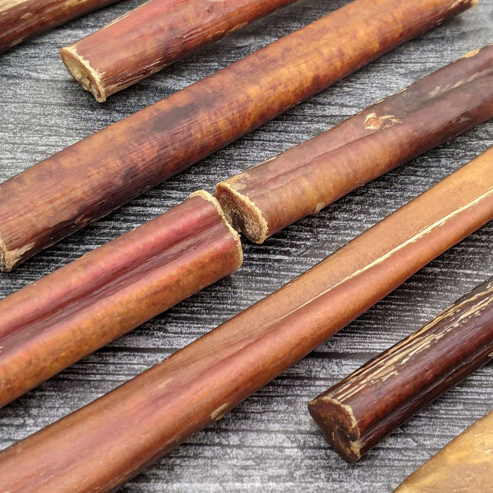 Cadet Bully Sticks para perros pequeños, alta proteína, bajo en grasa, snack sabroso.