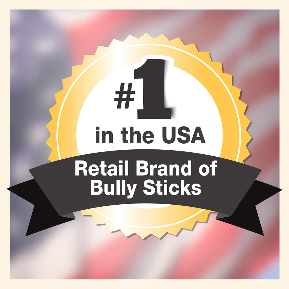 Cadet Bully Sticks para mordedores pequeños, masticación prolongada y segura.
