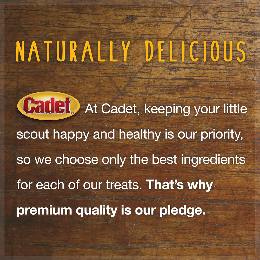 Cadet esofago de res: snack horneado para masticación prolongada.