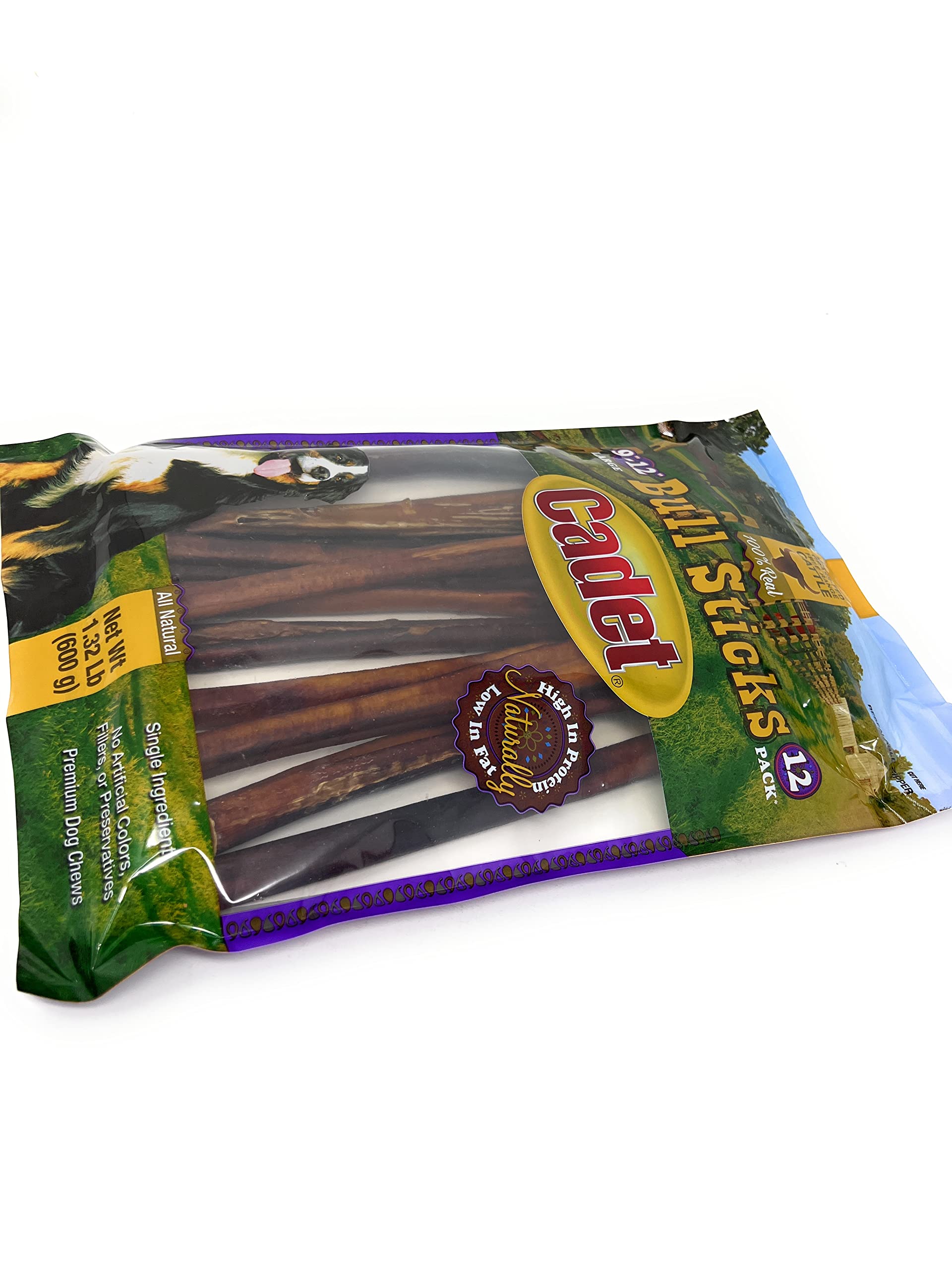 Cadet Gourmet Bully Sticks, uso diario para mantener a tu perro contento