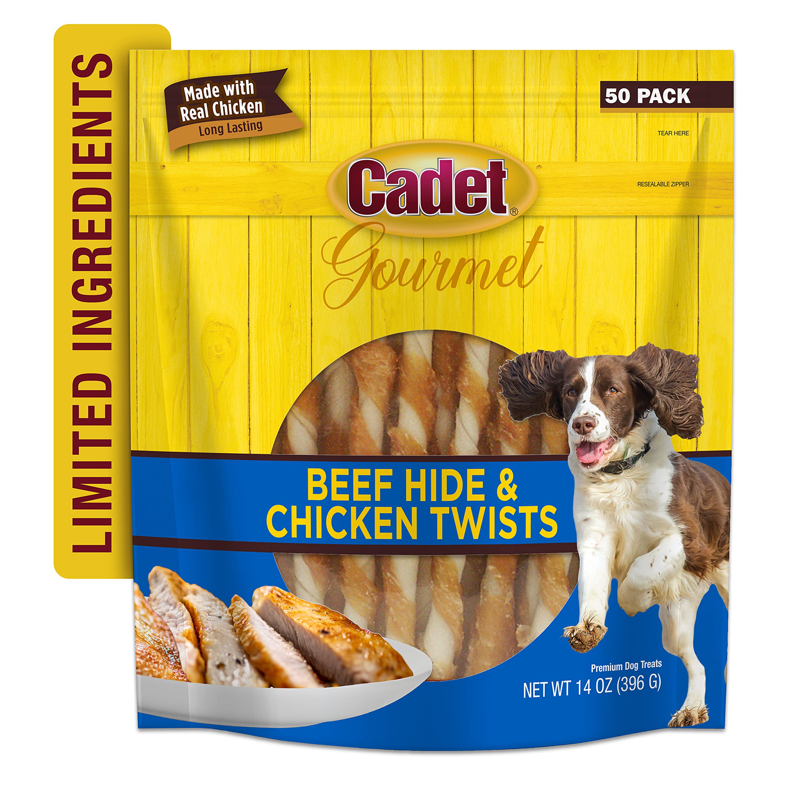 Cadet Gourmet corte 5 pulgadas: tamaño ideal para perros activos