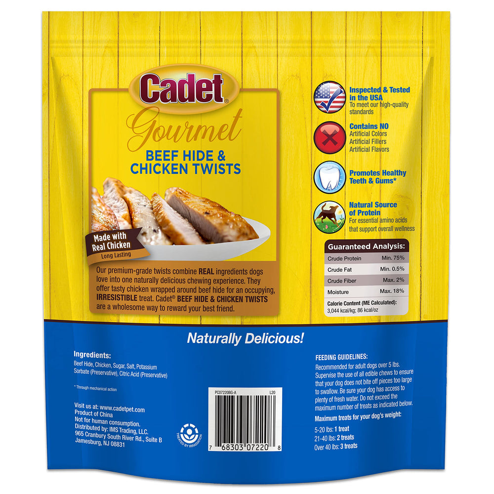 Cadet Gourmet salud dental: beneficio durante la masticación