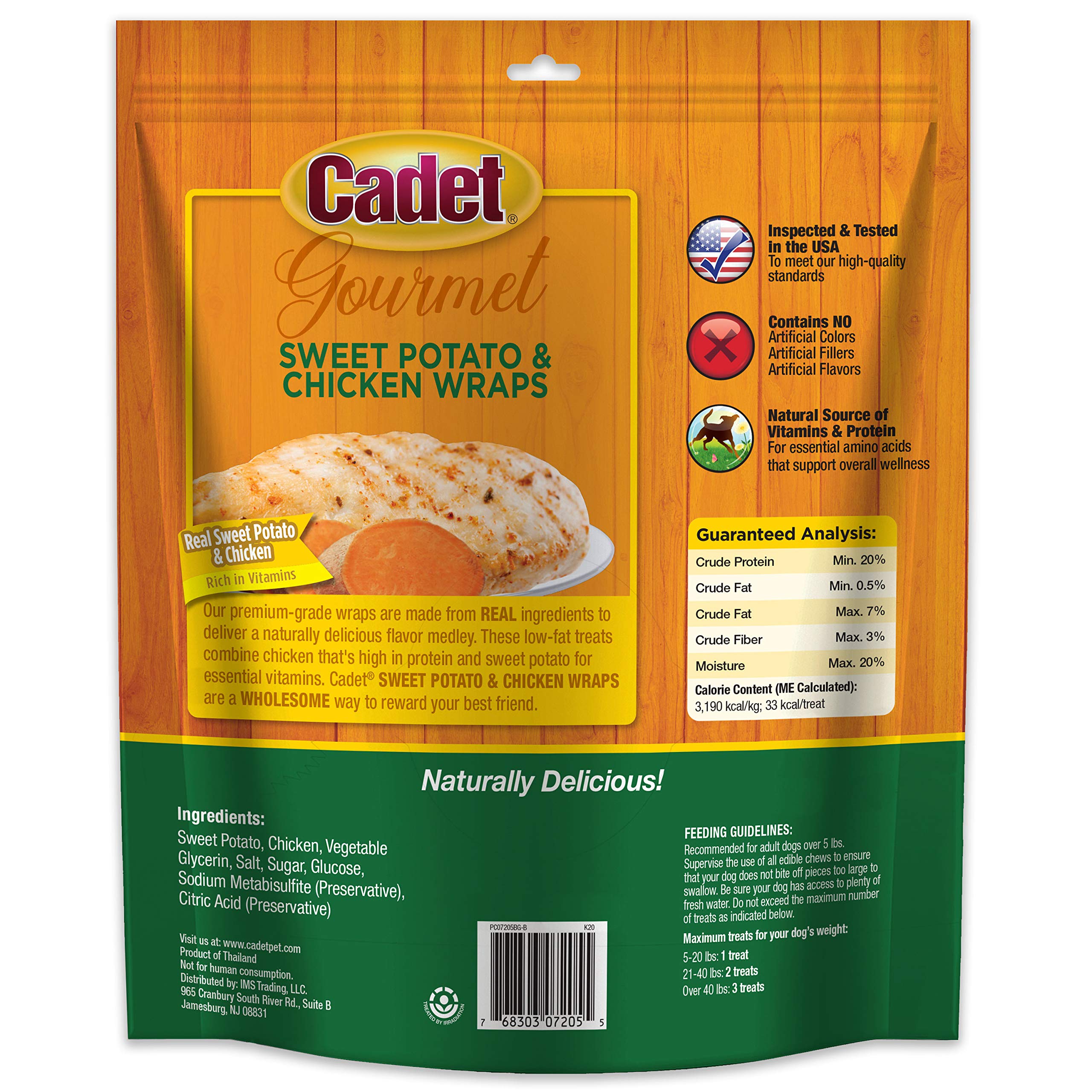 Cadet Gourmet Wraps: calidad estadounidense en cada lote