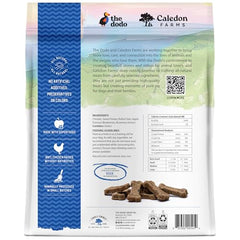 Caledon Farms The Dodo Crunchy Biscuits con manzana, fuente de fibra natural.