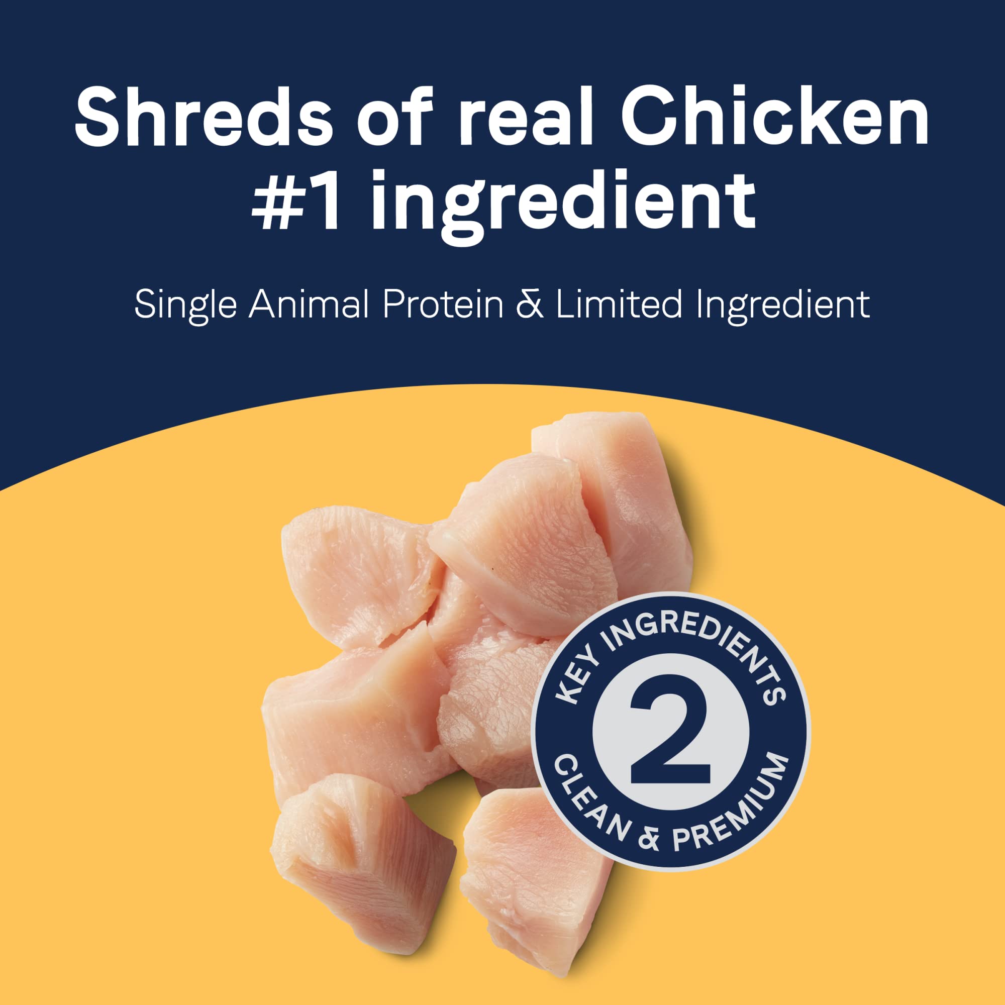 CANIDAE complemento proteico textura tiras de pollo para perros pequeños
