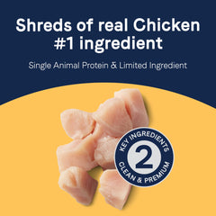CANIDAE complemento proteico textura tiras de pollo para perros pequeños