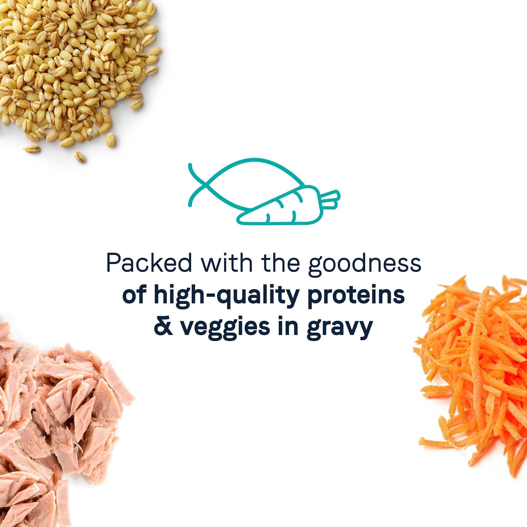 Canidae Balanced Bowl ingredientes de alta calidad con atún y zanahorias, sin maíz, trigo, soja ni carragenina.