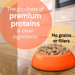 CANIDAE Pure Petite probióticos y antioxidantes, tarro 3-5 onzas para digestión saludable.