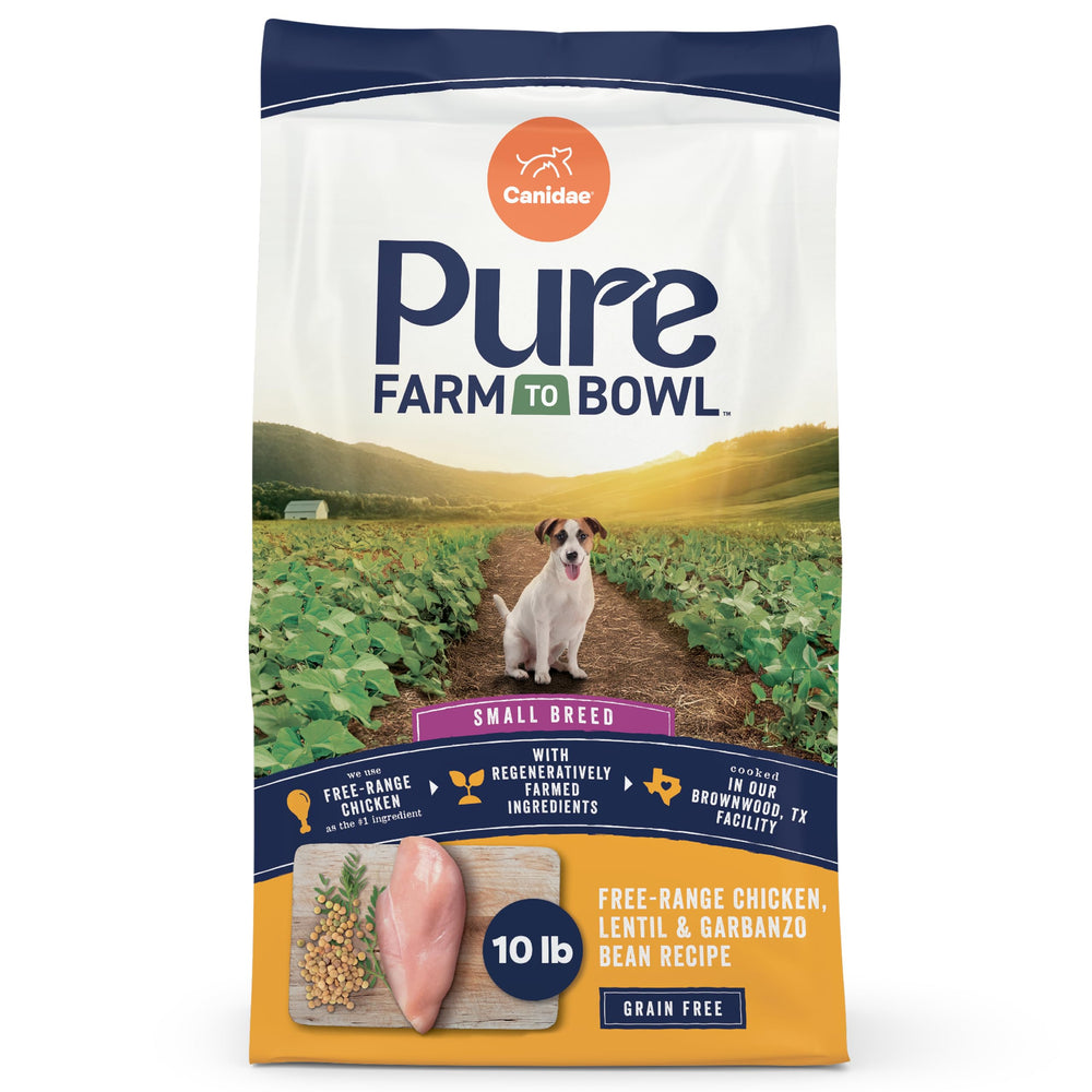CANIDAE pollo libre como ingrediente principal, ideal para razas pequeñas