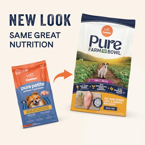 CANIDAE lentejas y garbanzos, ingredientes regenerativos para nutrición balanceada