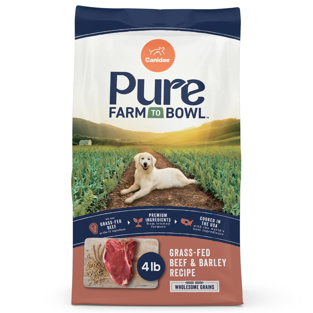 CANIDAE Pure Farm – bowl con carne res pasto para músculos fuertes