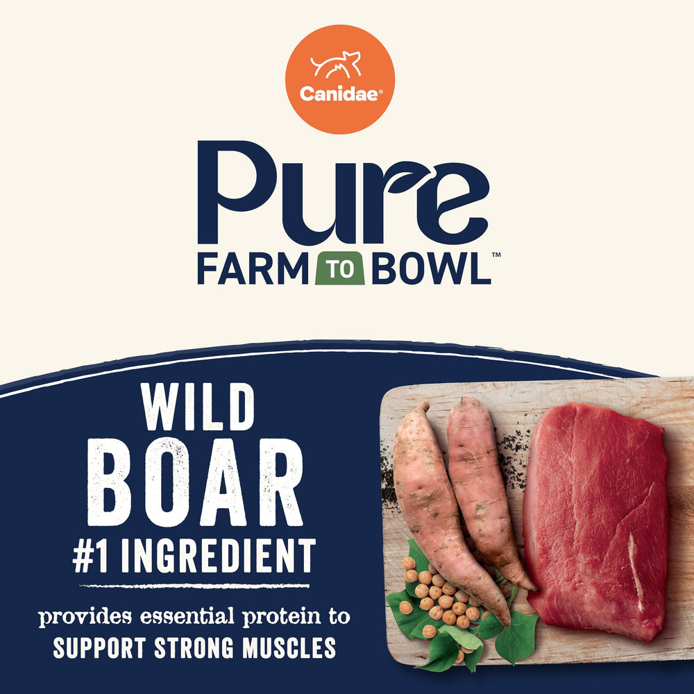 Canidae Pure con once ingredientes o menos, sin maíz ni trigo